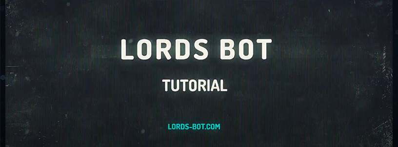 Интро для проекта - Lords-Bot